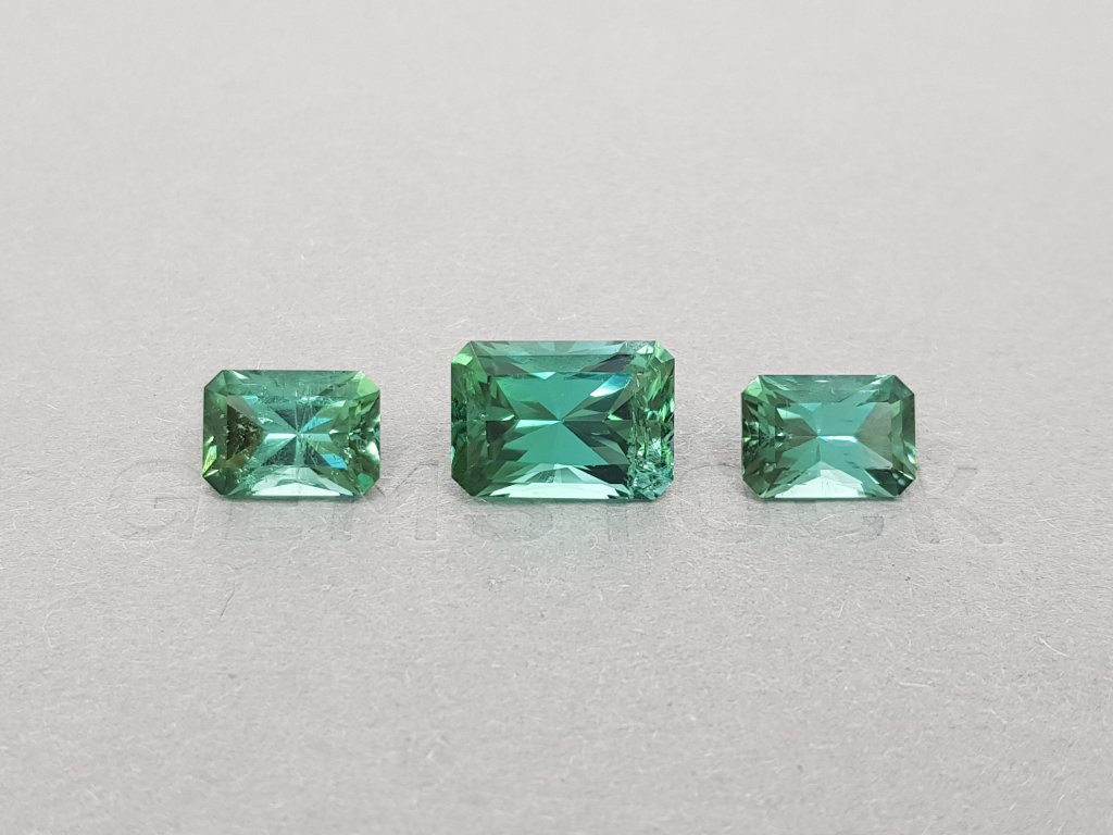 Verdelite set 12.08 ct Image №1