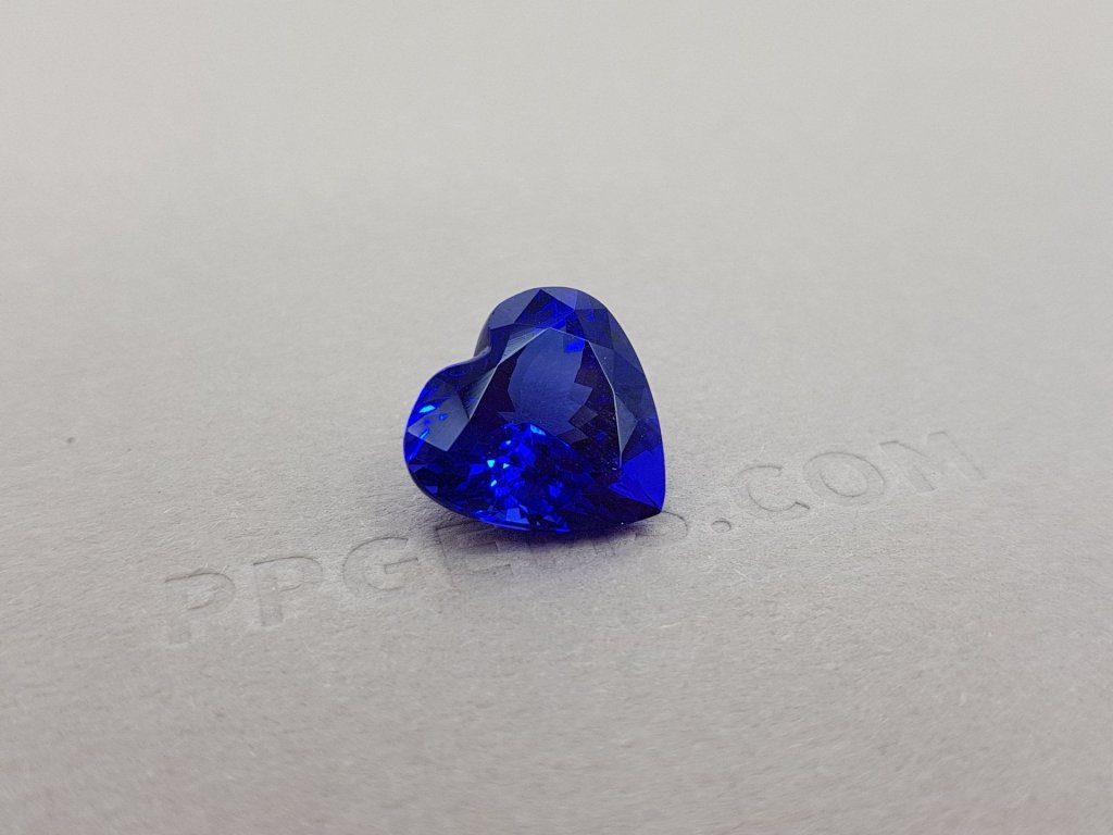 Heart cut tanzanite 7.55 ct Image №2