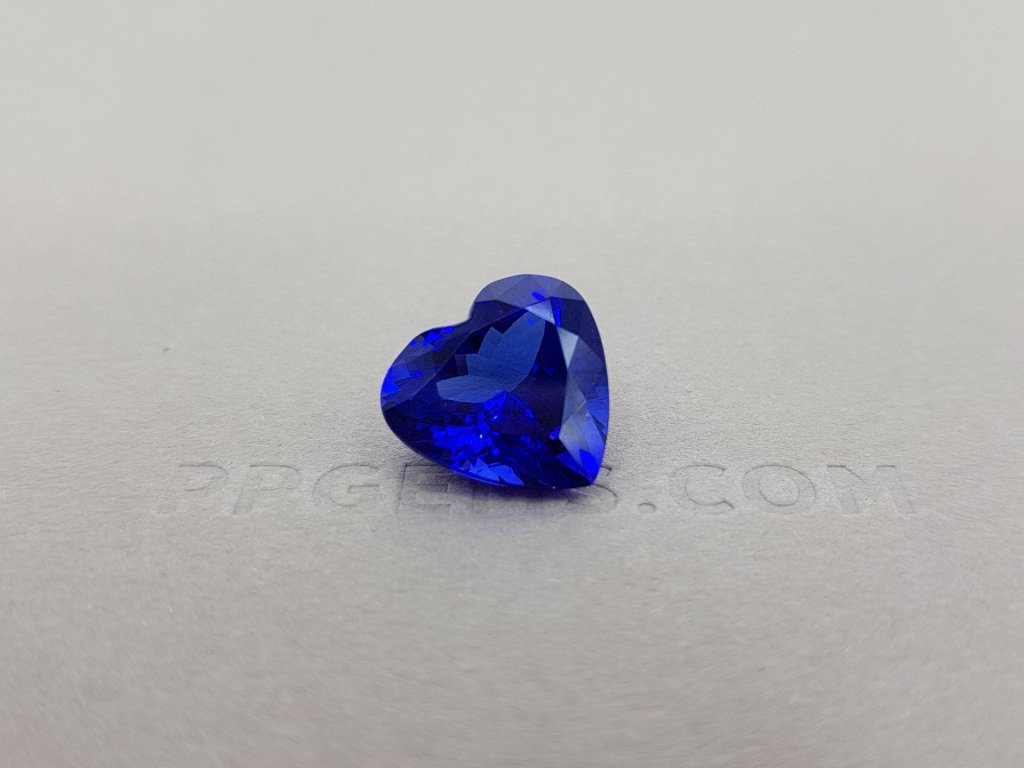 Heart cut tanzanite 7.55 ct Image №1