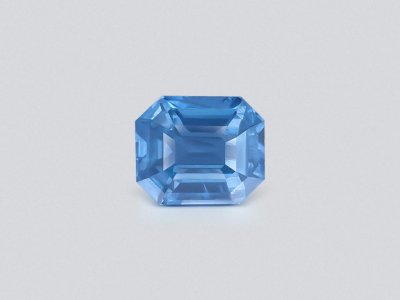 Rare cobalt blue spinel in octagon cut 2.11 carats, Tanzania photo