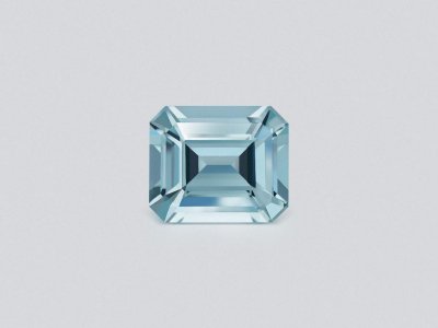 Large blue aquamarine in octagon cut 28.85 carats, Africa photo
