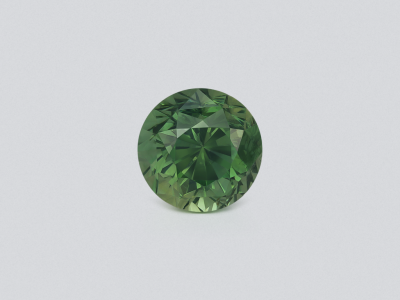 Unheated sapphire Teal round cut 4.00 carats, Sri Lanka photo