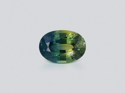 Unheated sapphireTeal oval cut 5.63 carats, Madagascar photo