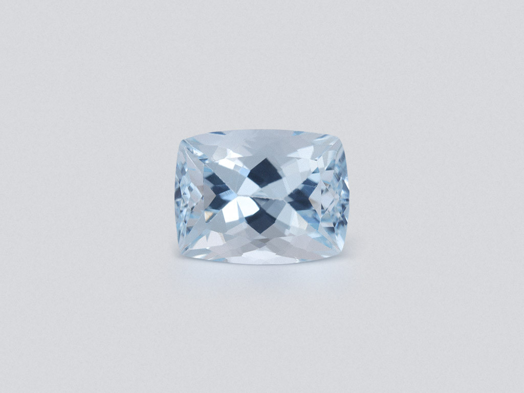 Aquamarine cushion cut  2.79 carats, Madagascar  Image №1