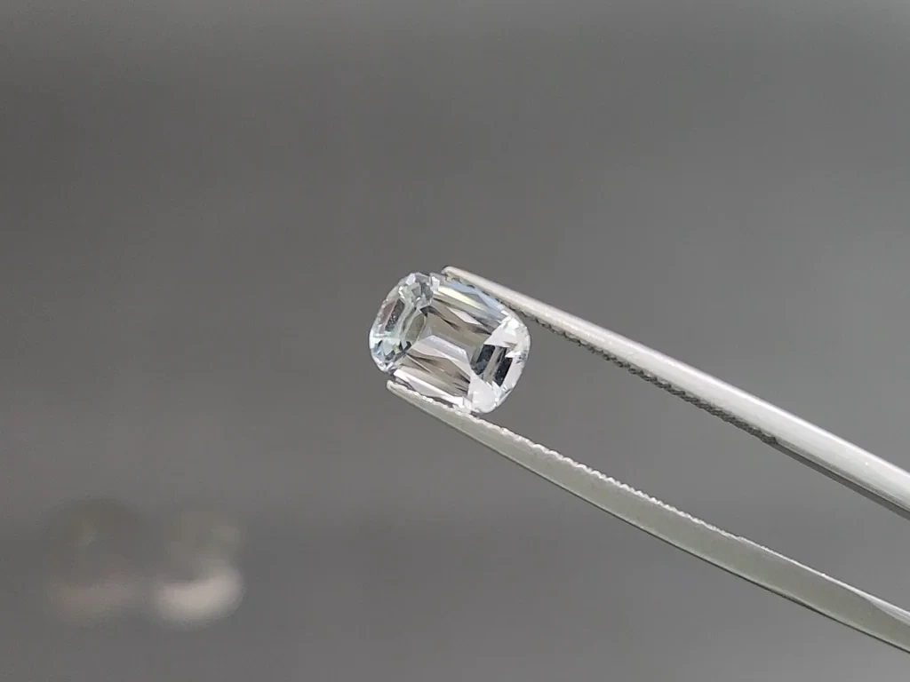 Set of aquamarines cushion cut 4.26 carats, Madagascar Image №3