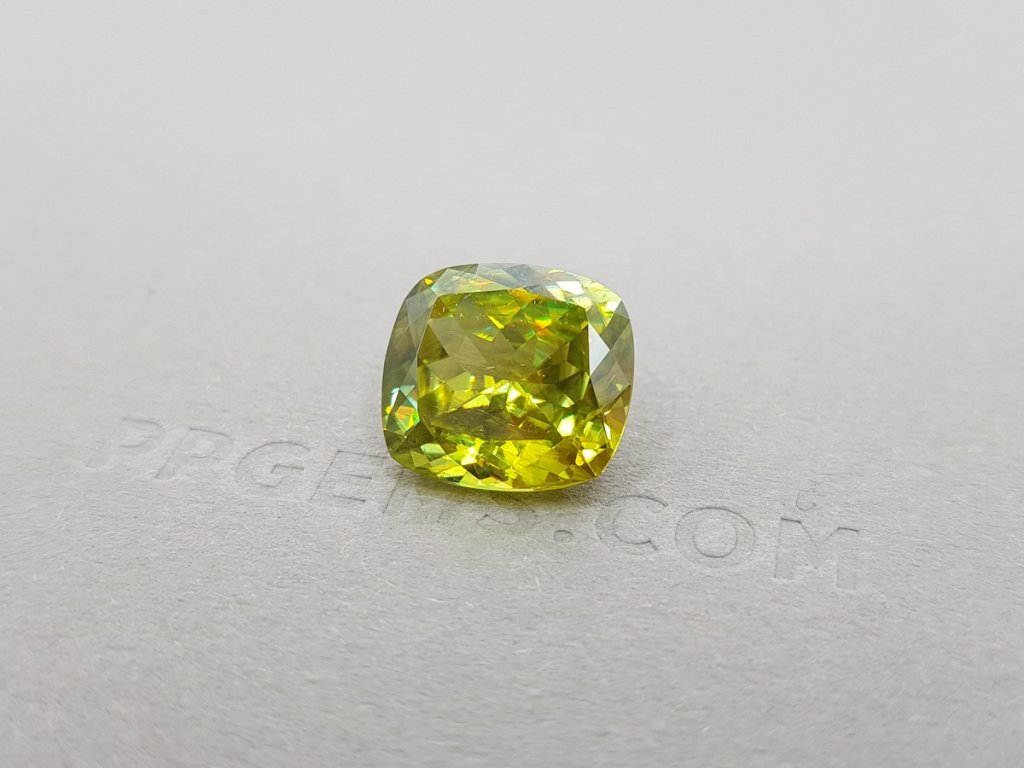 Yellow-green sphene 9.40 ct, Zimbabwe Image №3
