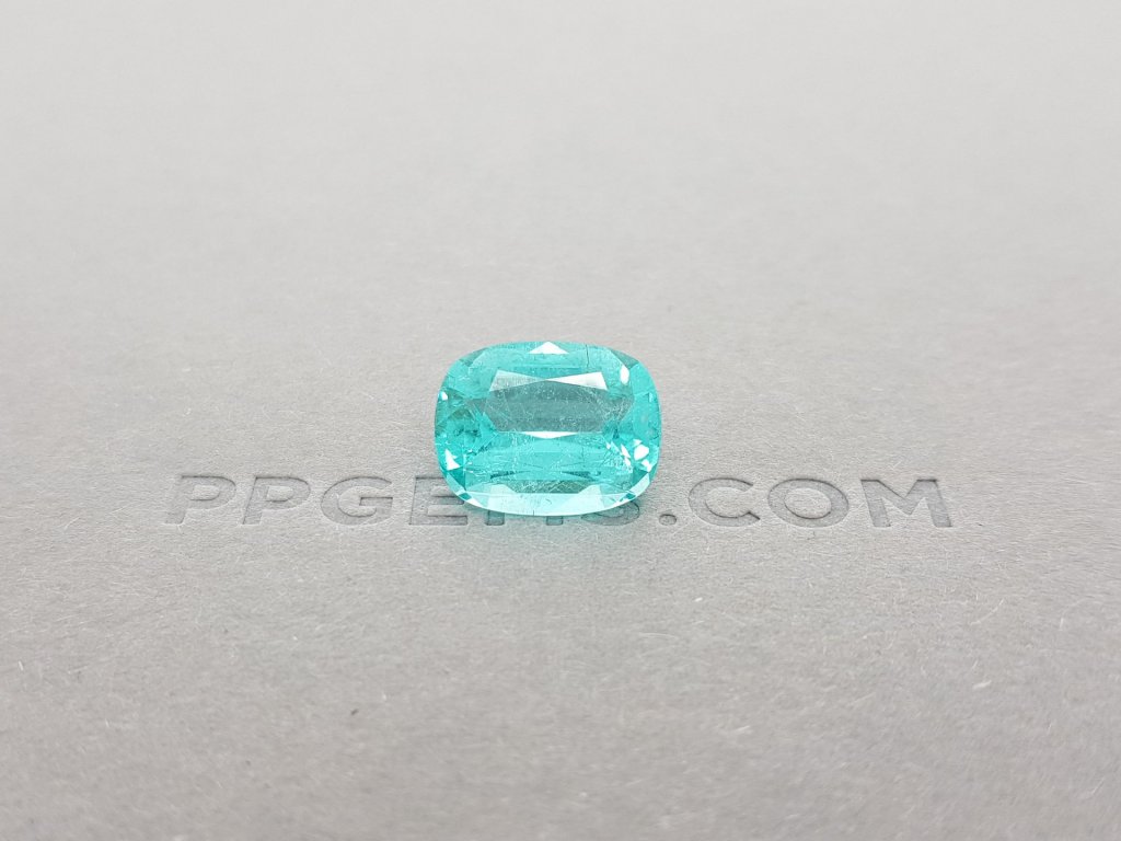 Bright neon blue Paraiba tourmaline 7.77 ct, GIA Image №2