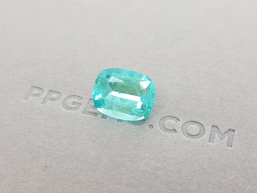 Bright neon blue Paraiba tourmaline 7.77 ct, GIA Image №1