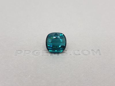 Cushion cut indigolite tourmaline 9.87 ct photo
