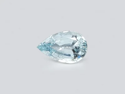 Pear cut aquamarine 4.11 carats photo