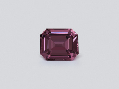 Purple spinel octagon cut 2.03 carats, Tanzania photo