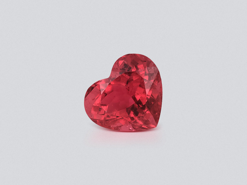 Tourmaline heart shape 7.85 carats, Africa Image №1