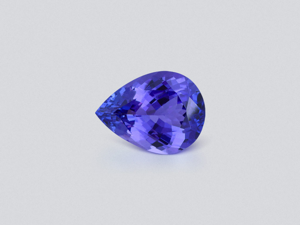 Tanzanite  pear cut 7.49 carats, Tanzania Image №1