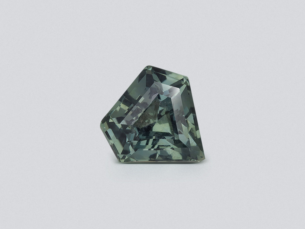 Unheated Teal sapphire fancy cut 1.02 carats, Madagascar Image №1