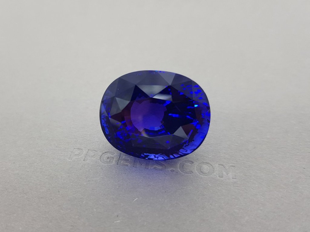 Unique eye clean Tanzanite 80.37 ct, Tanzania Image №4