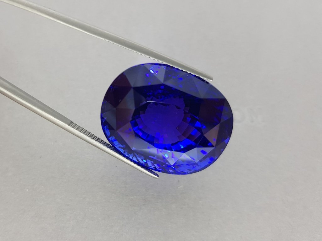 Unique eye clean Tanzanite 80.37 ct, Tanzania Image №5