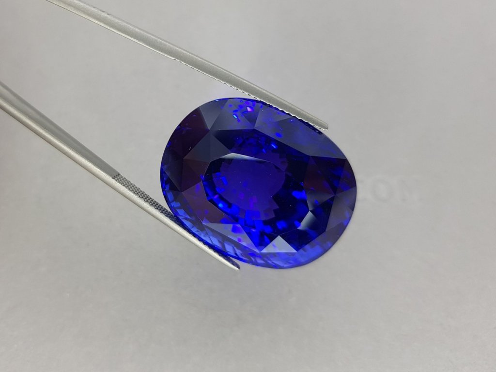 Unique eye clean Tanzanite 80.37 ct, Tanzania Image №6