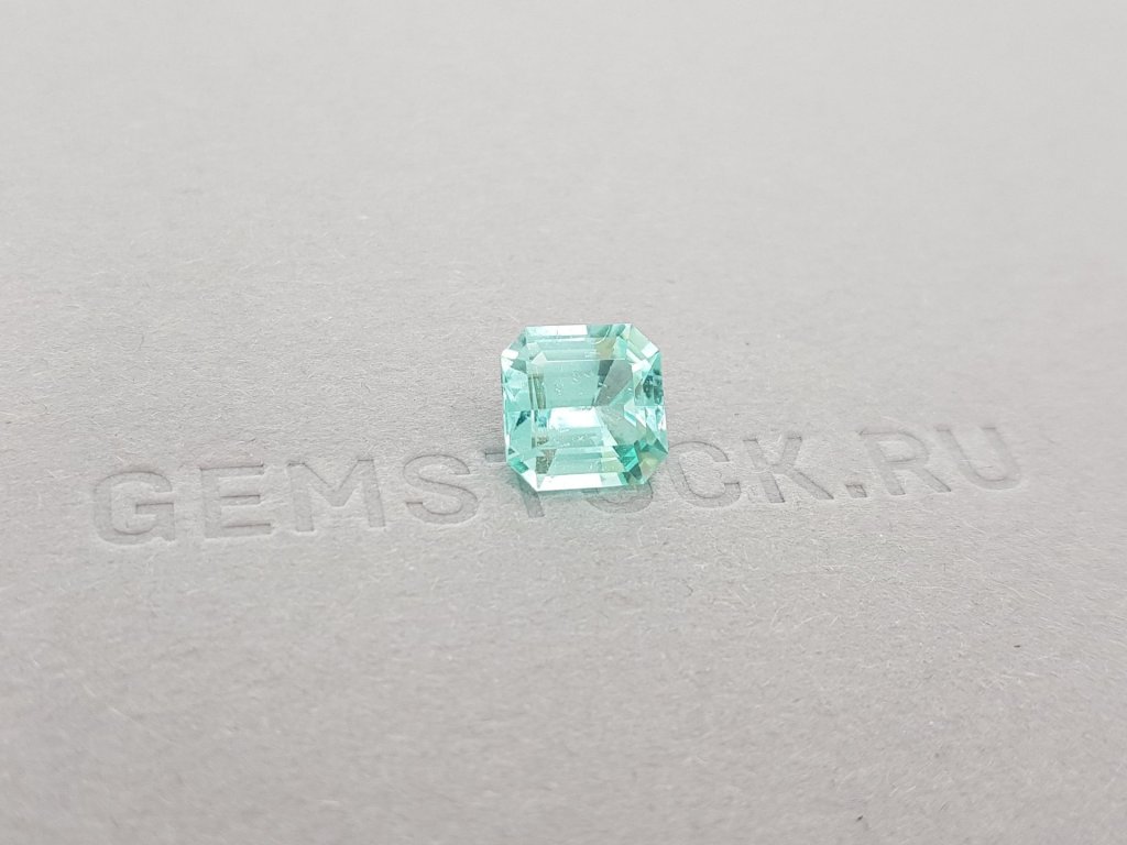 Paraiba tourmaline in a rare cut octagon 2.95 ct, GIA Image №3