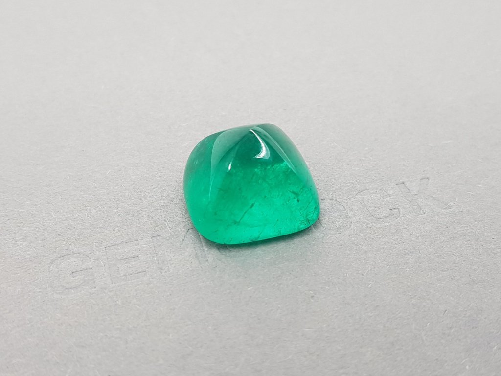 Large sugarloaf cut Colombian emerald 23.09 ct Image №2
