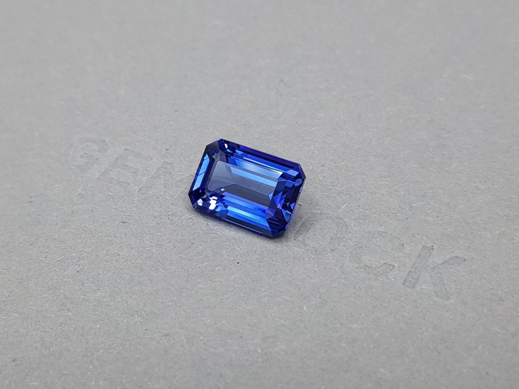 Bright octagon cut tanzanite 5.93 ct Image №2