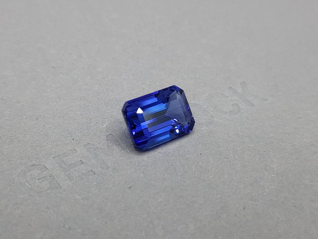 Bright octagon cut tanzanite 5.93 ct Image №3