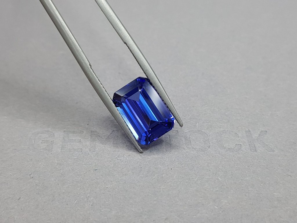 Bright octagon cut tanzanite 5.93 ct Image №4