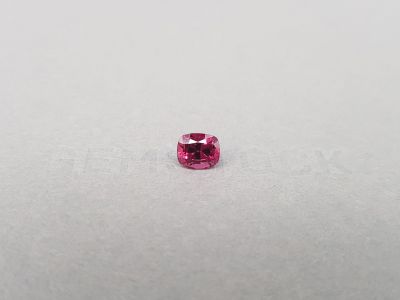 Cushion-cut red-pink garnet from Sri Lanka 1.64 ct photo