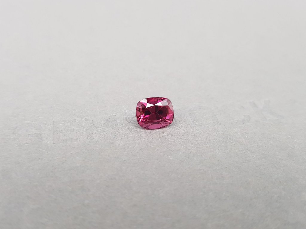 Cushion-cut red-pink garnet from Sri Lanka 1.64 ct Image №2