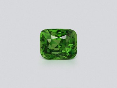 Green tsavorite garnet cushion cut 3.01 carats, Tanzania photo