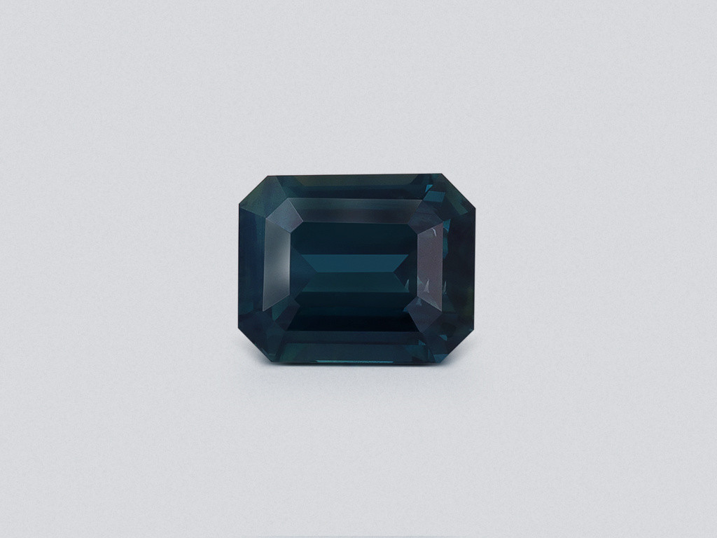 Unheated Teal sapphire octagon 2.02 carats, Sri Lanka Image №1
