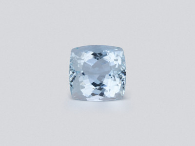 Aquamarine cushion cut 4.18 carats, Madagascar  photo