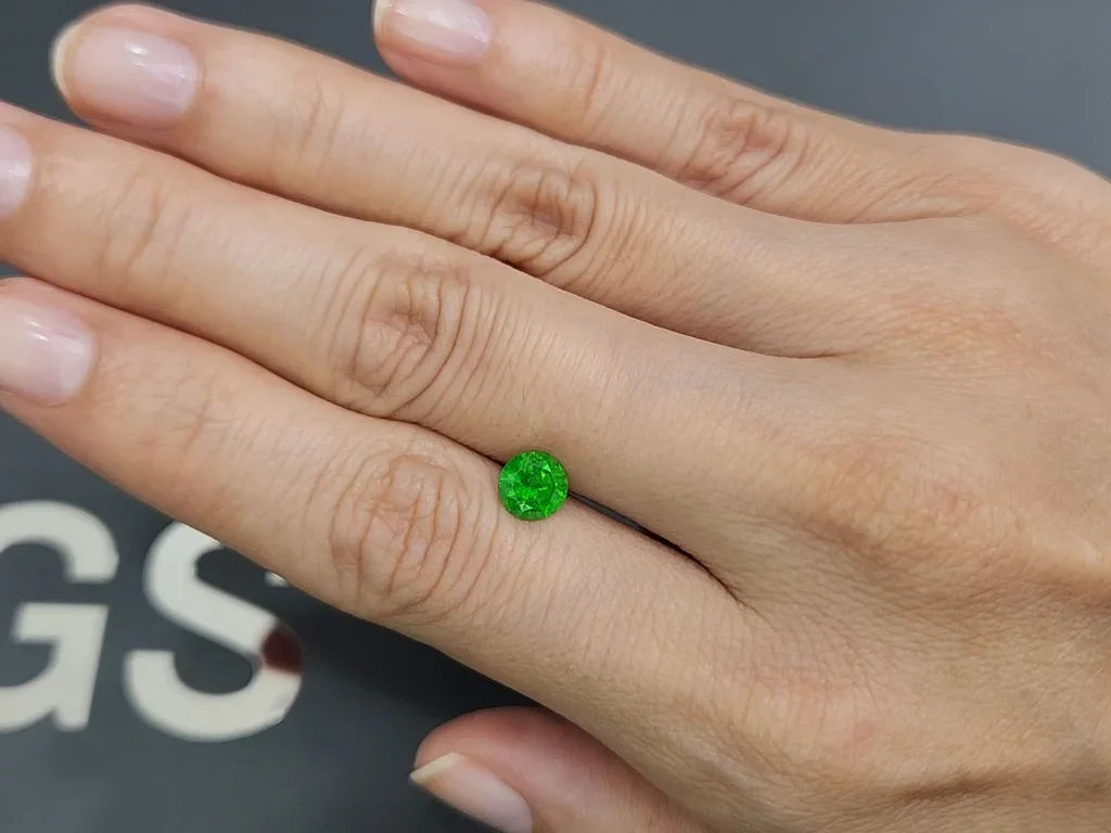 Russian demantoid garnet 0.94 ct Image №2