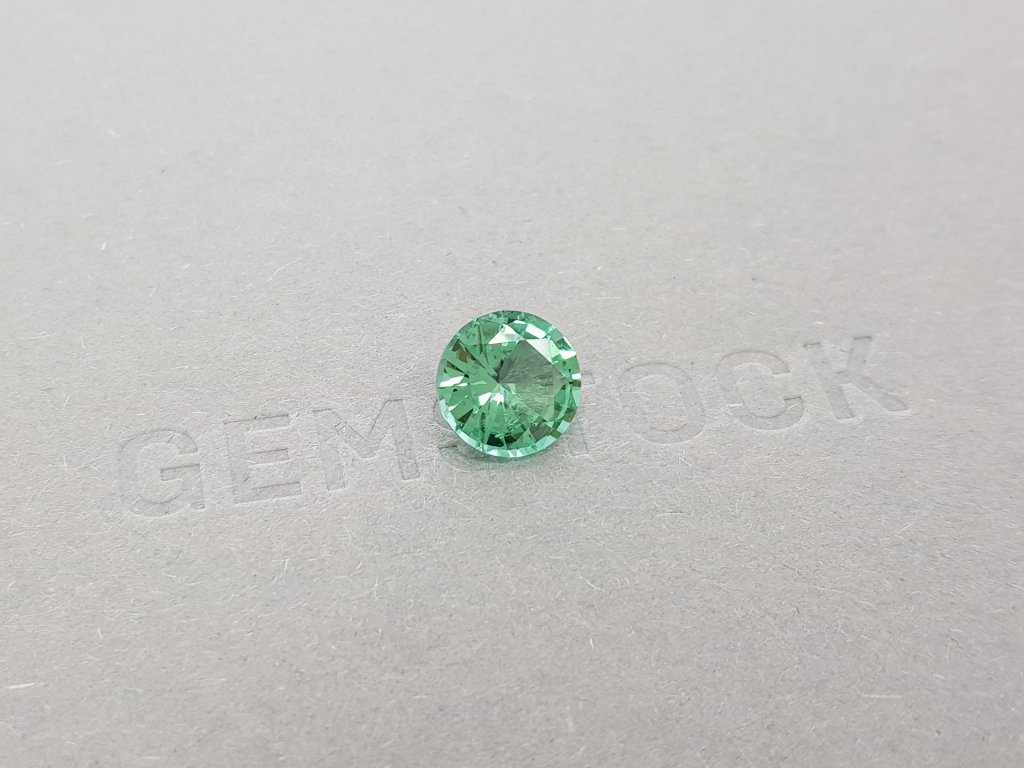 Mint green tourmaline 2.60 ct, Afghanistan, ICA Image №2