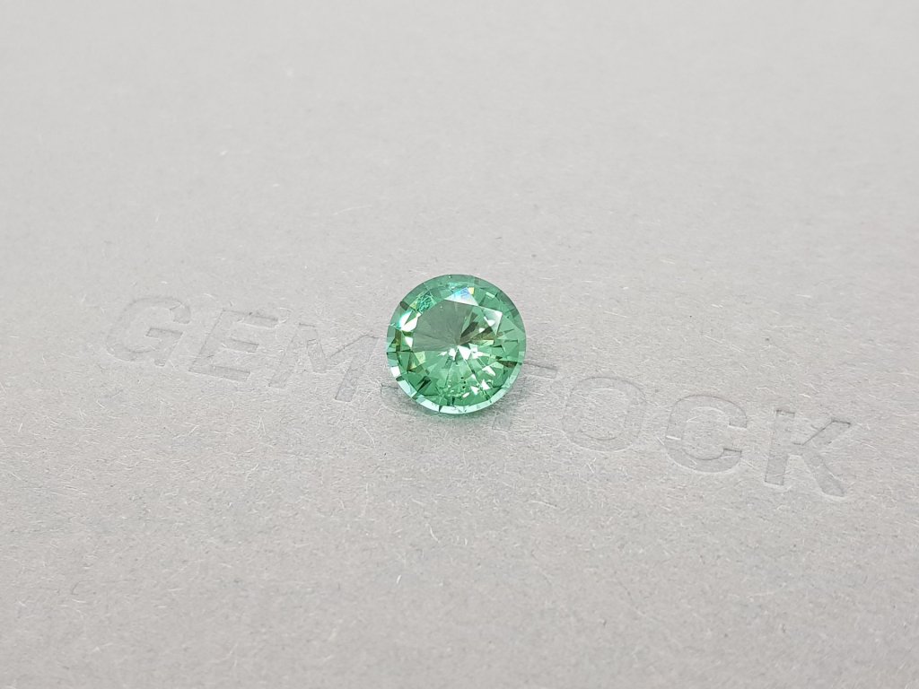 Mint green tourmaline 2.60 ct, Afghanistan, ICA Image №3