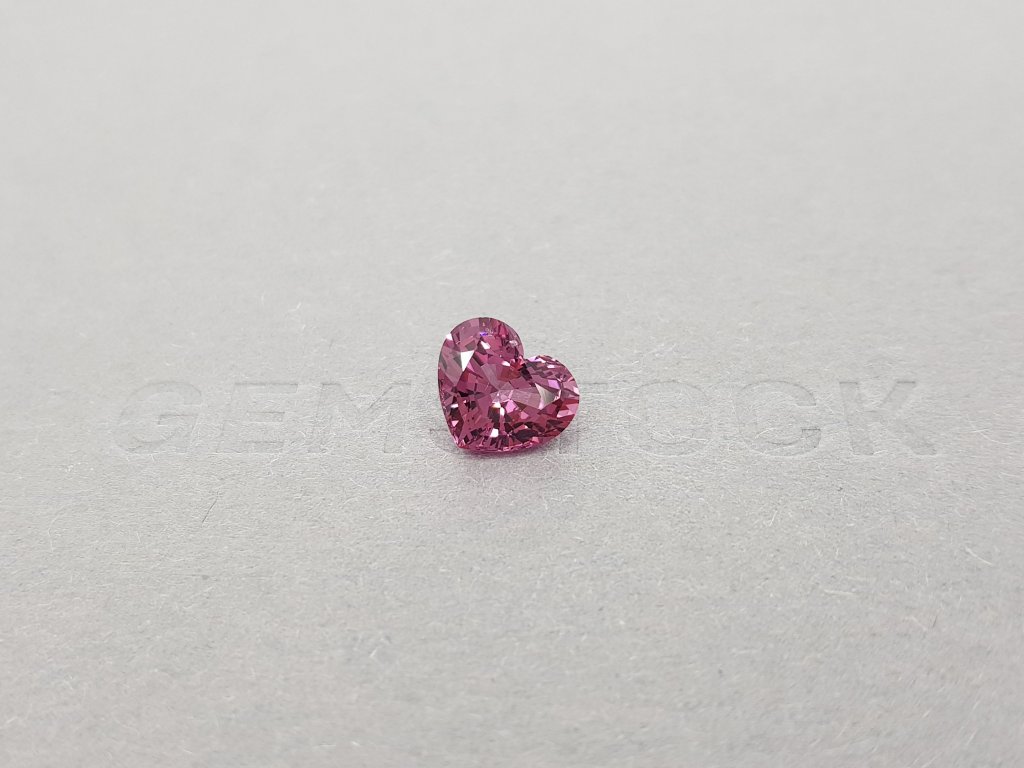 Intense purple heart cut spinel 2.46 ct, Burma Image №1