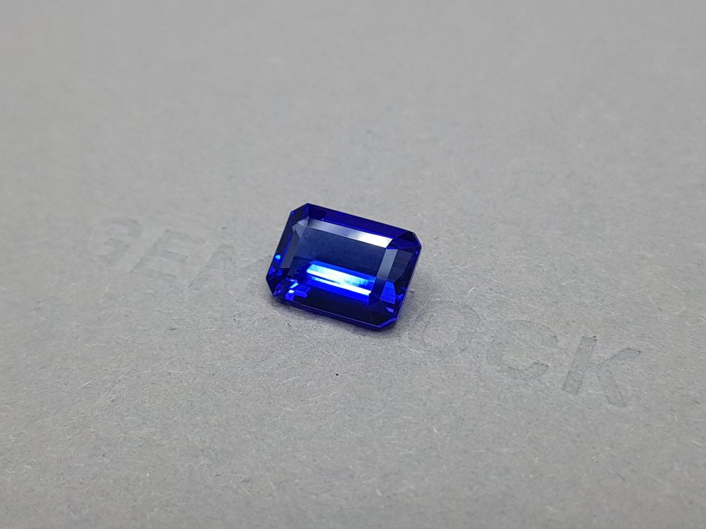 Octagon cut tanzanite 5.11 ct Image №3