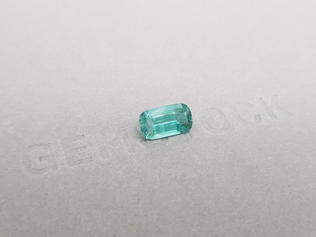 Rare lagoon blue cushion cut tourmaline 1.58 ct, Afghanistan Image №2