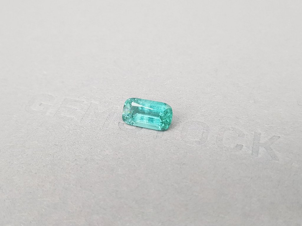 Rare lagoon blue cushion cut tourmaline 1.58 ct, Afghanistan Image №3