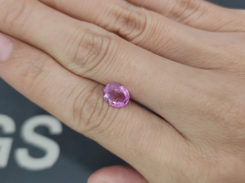 Unheated sapphire rutile silk effect oval cut  2.01 carats, Madagascar Image №2