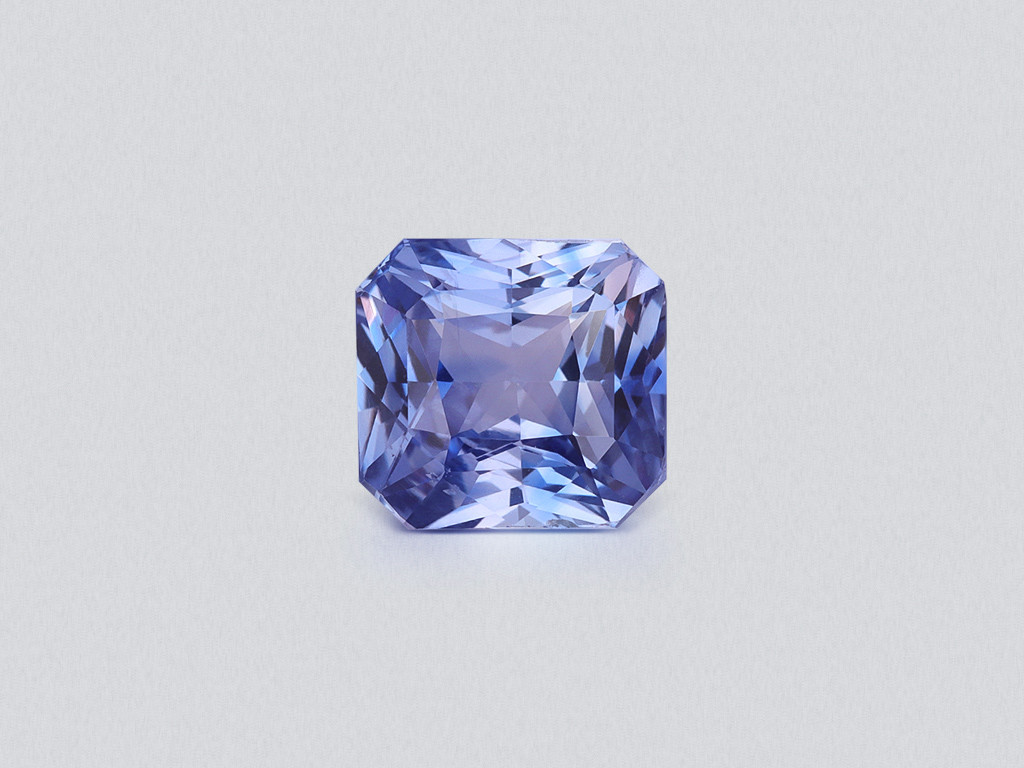 Blue sapphire radiant cut 4.05 carats, Sri Lanka Image №1
