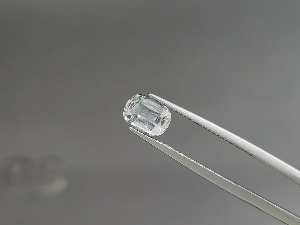 Set of aquamarines cushion cut  3.43 carats, Madagascar Image №3