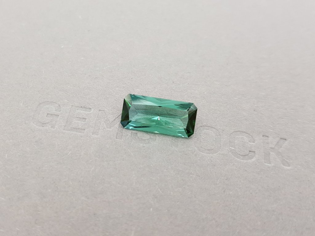 Blue green tourmaline 3.05 ct, Afghanistan, ICA Image №2