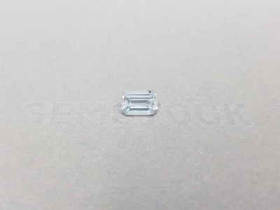 Unheated white sapphire in octagon cut 1.52 ct, Sri Lanka photo