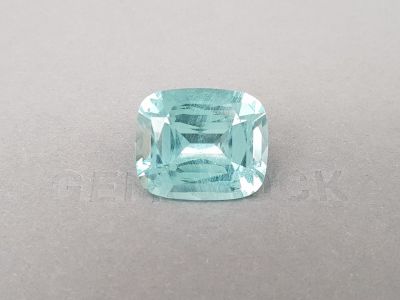 Large blue aquamarine from Nigeria 30.31 ct cushion cut photo