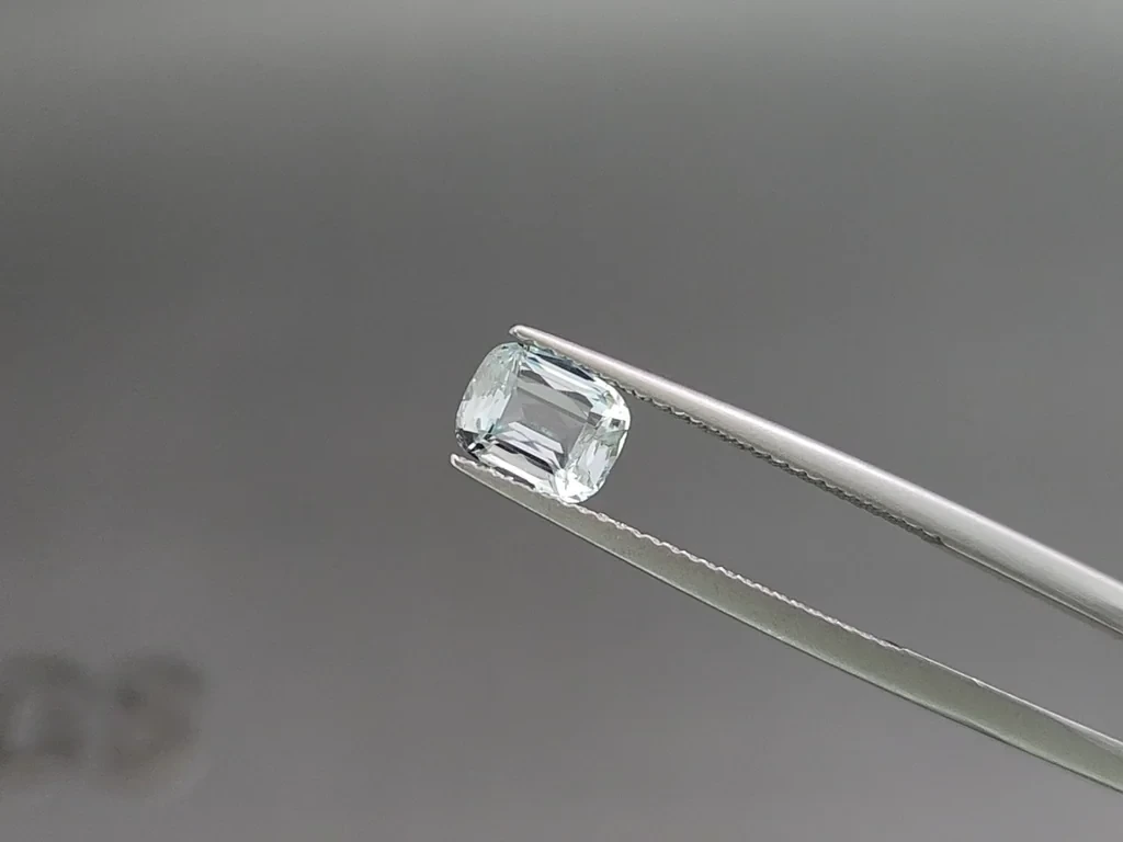 Set of aquamarines cushion cut  2.04 carats, Madagascar Image №3