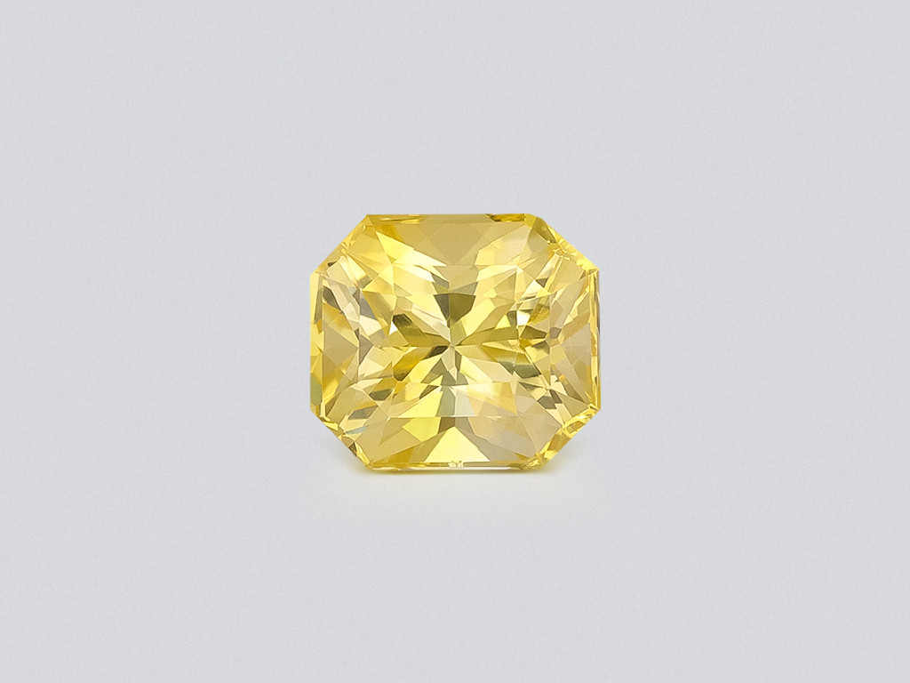 Yellow sapphire radiant cut 1.69 carats, Sri Lanka Image №1