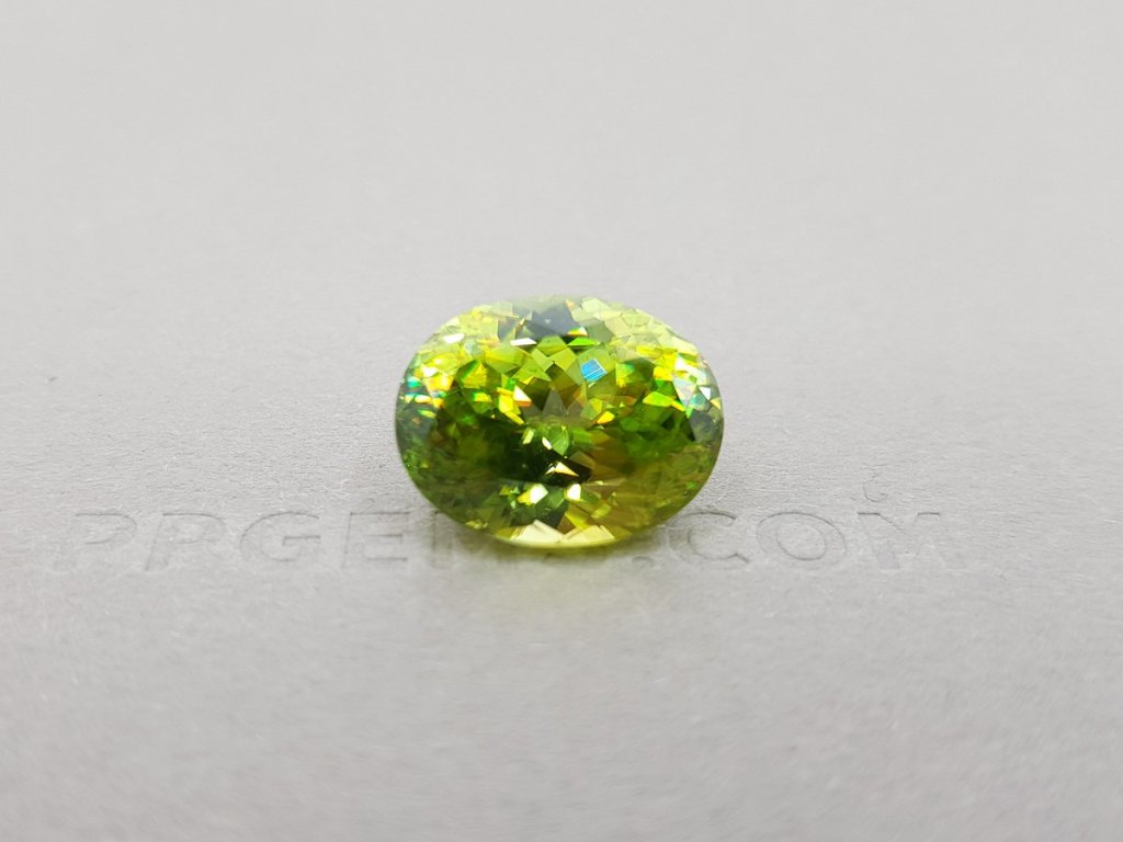 Bright green sphene 10.45 ct, Zimbabwe Image №1