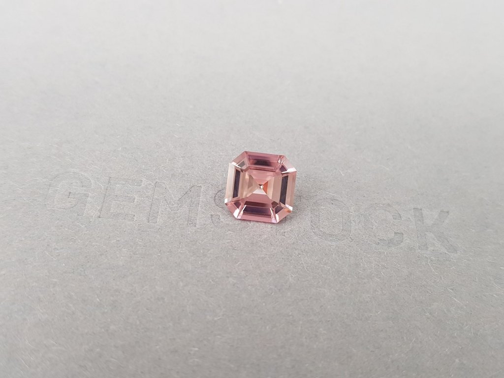 Octagon pink tourmaline 2.00 ct, Congo Image №3