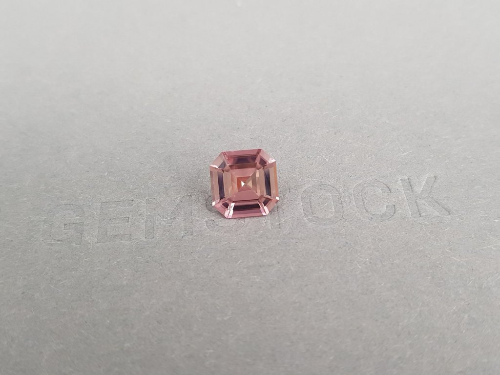 Octagon pink tourmaline 2.00 ct, Congo Image №2