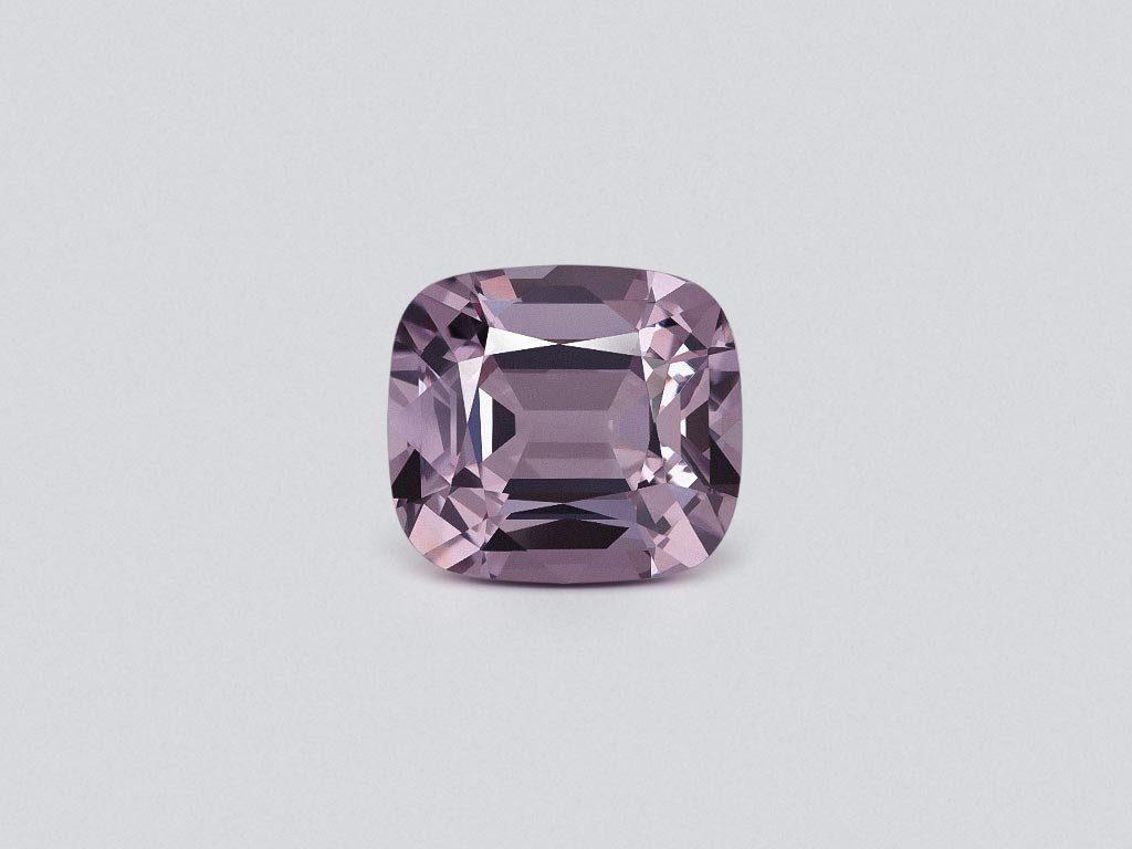 Lavender spinel  cushion cut 3.12 carats, Burma Image №1